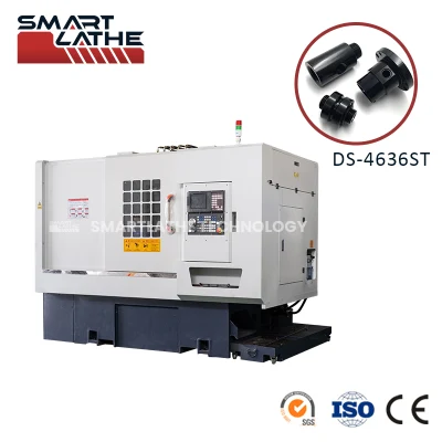 20m/Min Speed Y-Axis Dual-Spindle Dual-Turret CNC Lathe with Hydraulic System