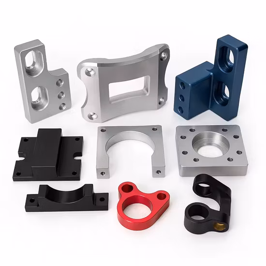 Precise 6061 Aluminum Anodized/Plating Frame Accessories Turning CNC Machining