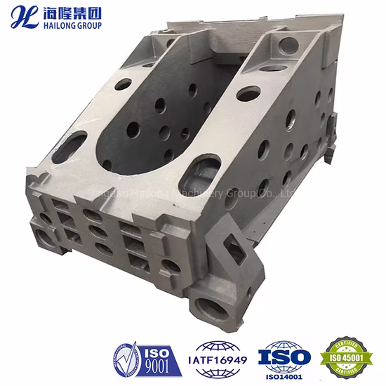 Custom Mining Equipment Grinding Machine Casting CNC Machining Machine Frame